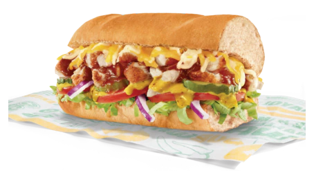 Honey Mustard BBQ Chicken Sandwich