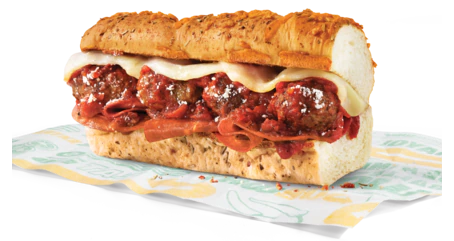 Meatball Pepperoni Sandwich